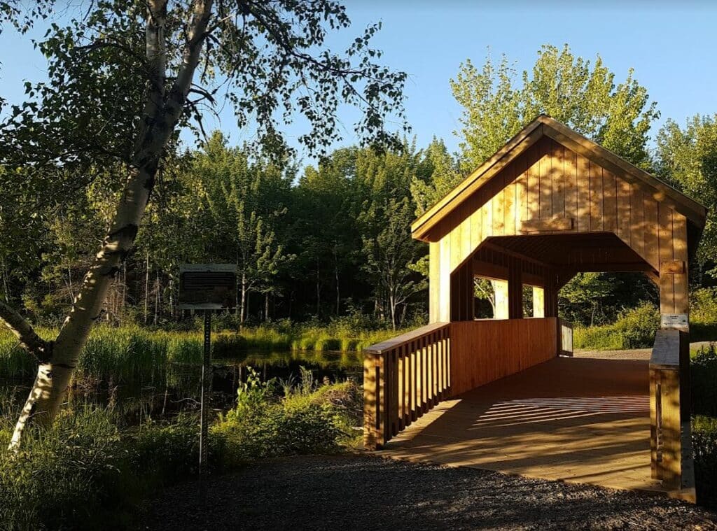 Gateway Wetlands Covered Bridge